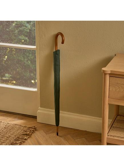 Neptune Automatic Umbrella, Green - view 2, Natural