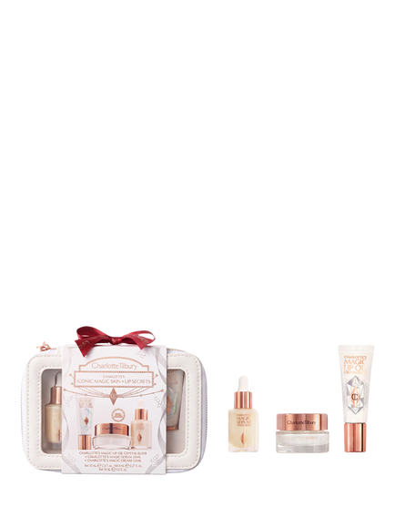 Charlotte Tilbury Charlotte's Iconic Magic Skin + Lip Secrets Makeup Gift Set, Clear Clear