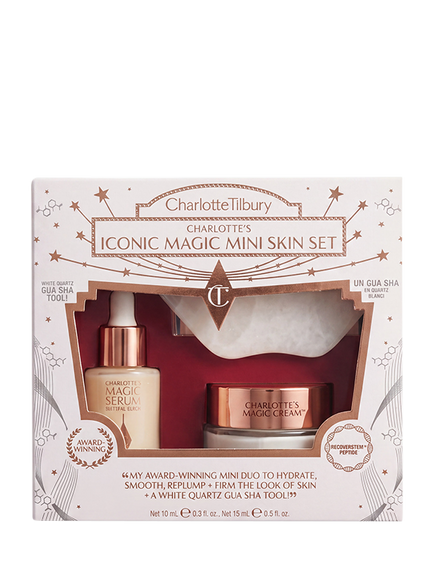 Charlotte Tilbury Charlotte's Iconic Magic Mini Christmas Skincare Gift Set, Clear Clear