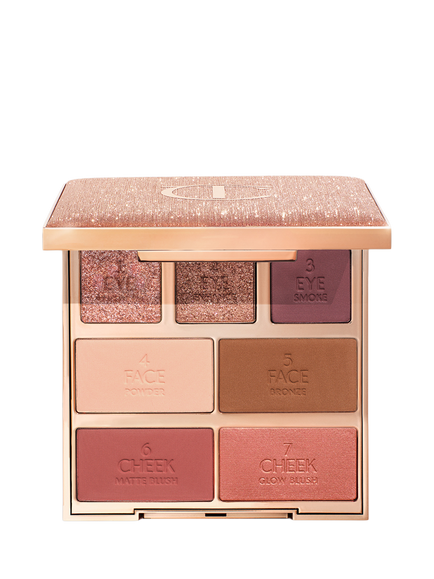 Charlotte Tilbury Hollywood Instant Look In A Palette, Dreamy, Bronzed Beauty, Dreamy, Bronzed Beauty