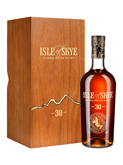 Isle of Skye 30 Year Old Blended Scotch Whisky, 70cl, Amber