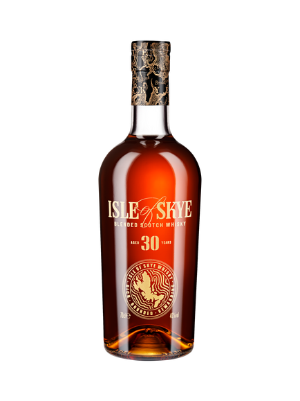 Isle of Skye 30 Year Old Blended Scotch Whisky, 70cl - view 2, Amber