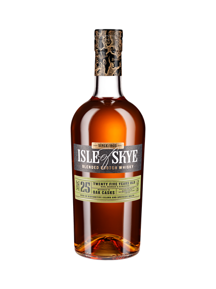 Isle of Skye 25 Year Old Blended Scotch Whisky, 70cl - view 2, Amber