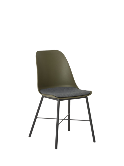 John Lewis OUTLET Whistler Dining Chair, Like New, Dark Khaki, Dark Khaki