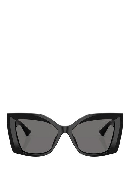 Jimmy Choo JC5074U Women's Cat's Eye Sunglasses, Black - view 2, Black