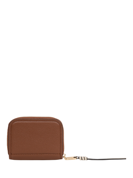 Radley Alma Avenue Leather Small Zip Around Purse - view 2, Cognac