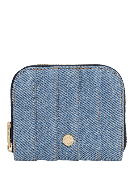 Radley Burton Way Quilted Zip Purse, Denim, Denim