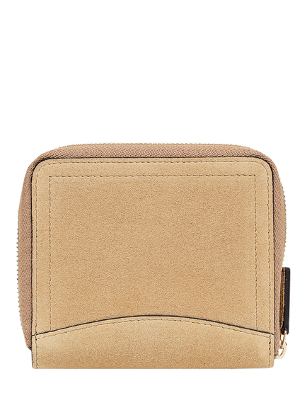 Radley Chancery Suede Zip Purse, Sahara - view 2, Sahara