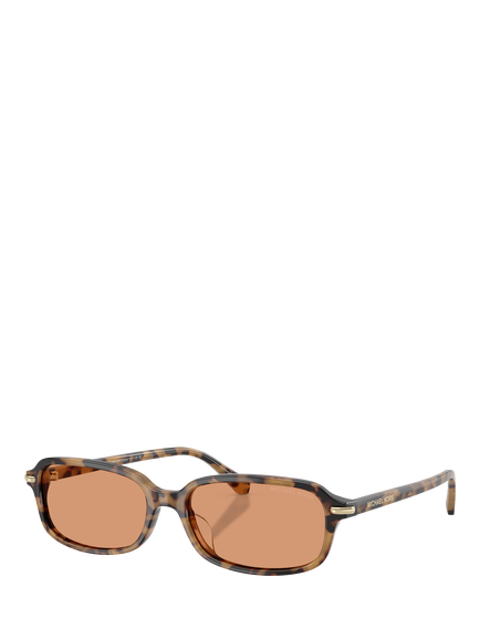 Michael Kors MK2288U Women's Rectangular Sunglasses, Vintage Tortoise, Vintage Tortoise