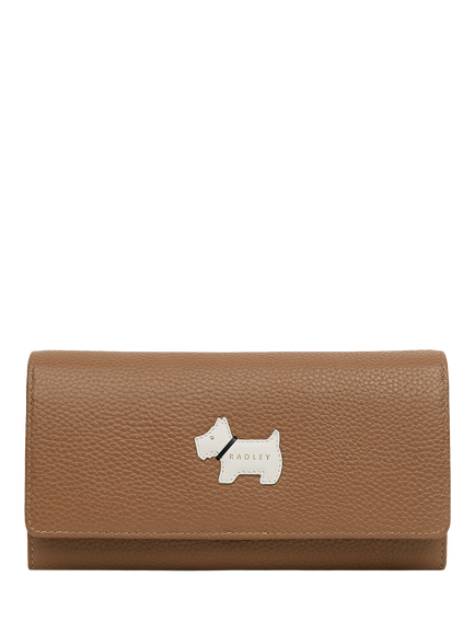 Radley Loyal Extra Large Flap-Over Matinee Purse, Tan