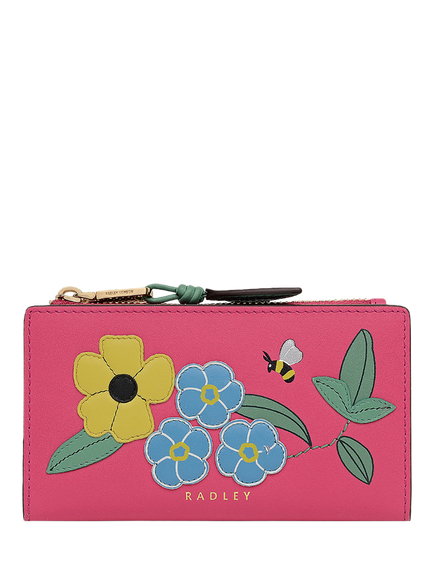 Radley Spring Garden Medium Zip-Top Purse, Camellia, Camellia