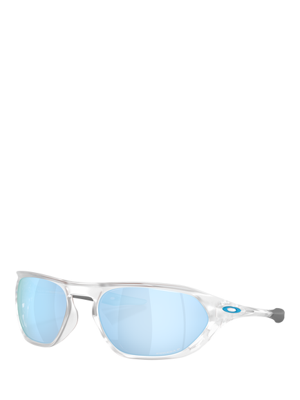 Oakley OO9537 Unisex Irregular Sunglasses, Matte Clear