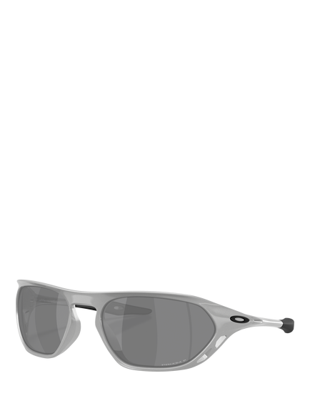 Oakley OO9537 Unisex Irregular Sunglasses, Silver