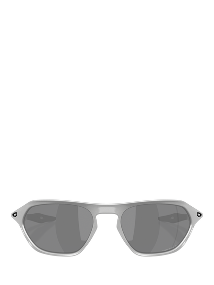 Oakley OO9537 Unisex Irregular Sunglasses - view 2, Silver