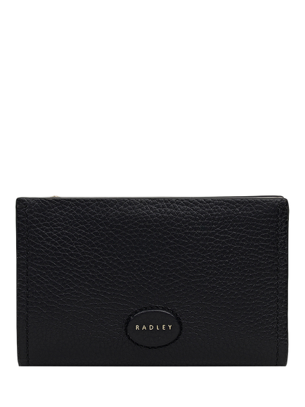 Radley Westover Lane Leather Medium Bifold Purse, Black