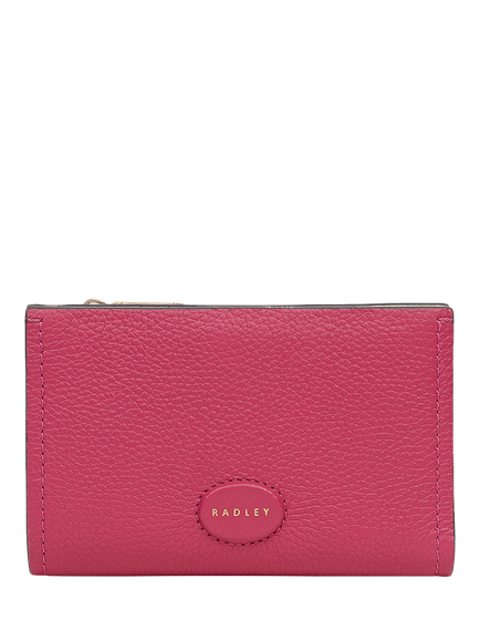 Radley Westover Lane Leather Medium Bifold Purse, Camellia