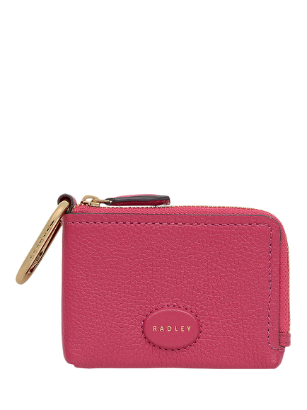 Radley Westover Lane Leather Zip Around Coin Purse, Camellia
