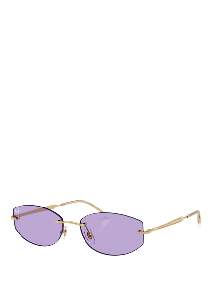 Ray-Ban RB3792 Irregular Sunglasses, Arista/Purple, Arista/Purple