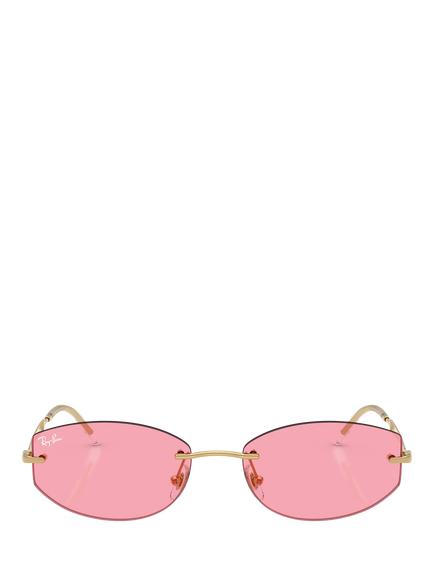 Ray-Ban RB3792 Irregular Sunglasses - view 2, Arista/Pink