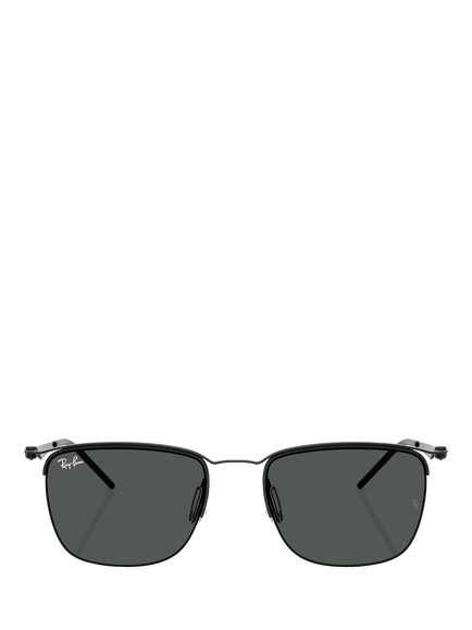 Ray-Ban RB8550 Unisex Square Sunglasses - view 2, Black/Grey