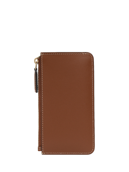 Radley Howards Avenue Medium Zip Card Holder - view 2, Cognac