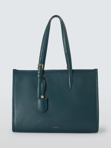 Radley Avondale Avenue Zip-Top Tote Bag, Teal, Teal