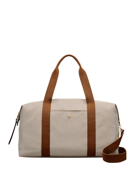 Radley Bramwell Lane Extra Large Ziptop Weekender, Natural, Natural