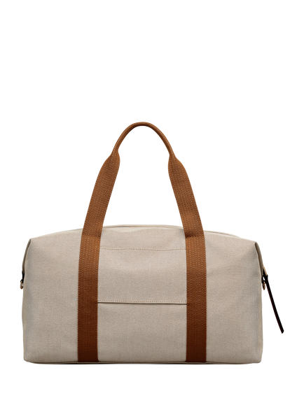 Radley Bramwell Lane Extra Large Ziptop Weekender, Natural - view 2, Natural