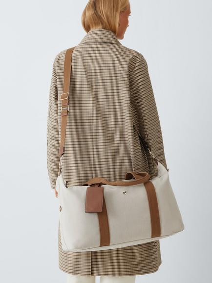 Radley Bramwell Lane Extra Large Ziptop Weekender, Natural - view 2, Natural