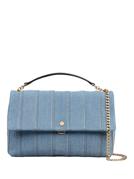Radley Burton Way Quilted Cross Body Bag, Denim, Denim