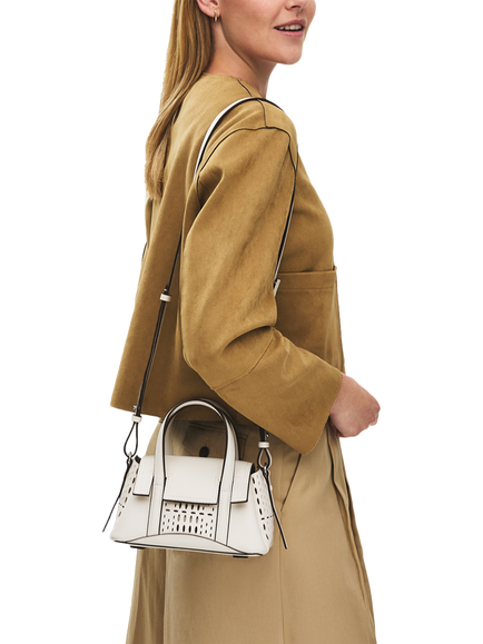 Radley Chancery Small Leather Grab Bag, Salt - view 2, Salt