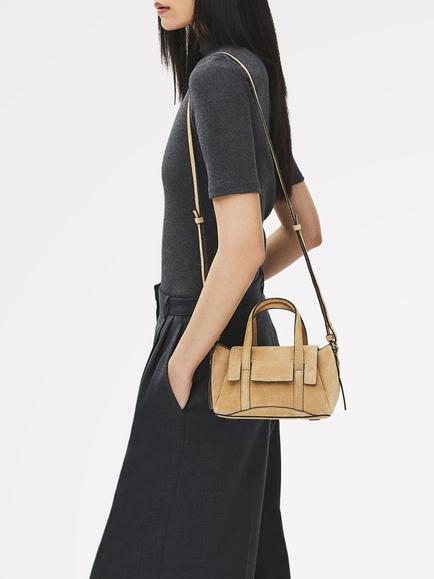 Radley Chancery Small Suede Grab Bag, Sahara - view 2, Sahara