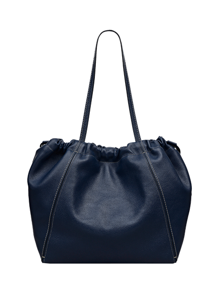 Radley Eden Row Large Drawstring Tote Bag, Naval - view 2, Naval