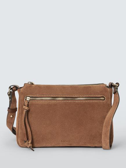 Radley Fountain Park Zip-Top Crossbody Bag, Cognac, Cognac