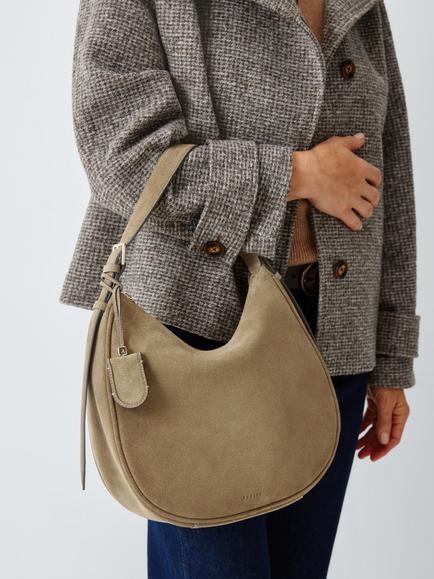 Radley Heath Crescent Large Shoulder Bag, Acorn - view 2, Acorn