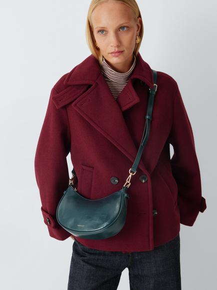 Radley Heath Crescent Shoulder Bag, Teal - view 2, Teal
