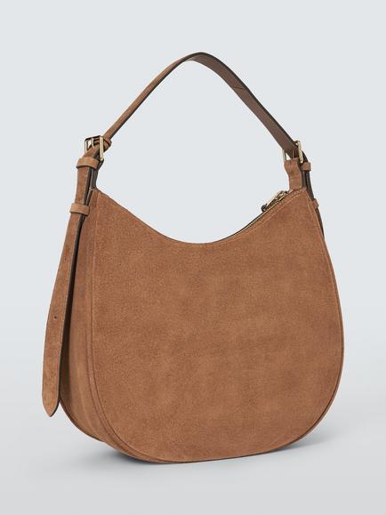 Radley Heath Crescent Zip-Top Shoulder Bag, Cognac - view 2, Cognac