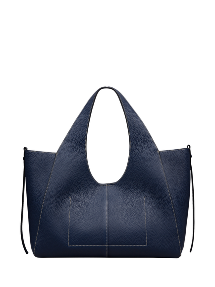 Radley Lillie Row Large Shoulder Bag, Naval - view 2, Naval