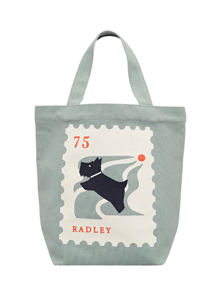 Radley Graphic Print Tote Bag, Green Water, Green Water