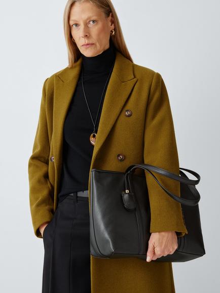 Radley Mercier Avenue Large Zip-Top Tote Bag, Black - view 2, Black