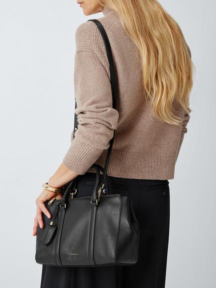 Radley Mercier Avenue Zip-Top Grab Bag, Black - view 2, Black