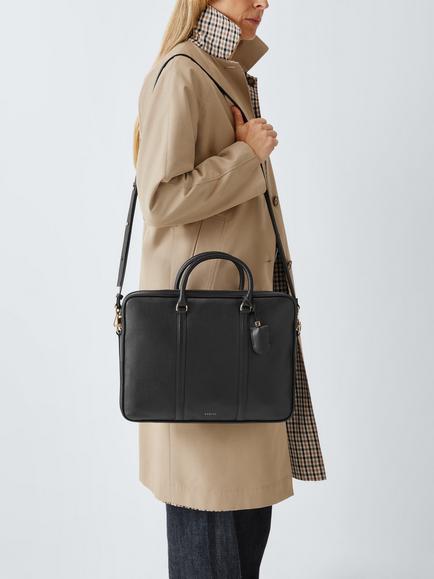 Radley Mercier Avenue Medium Laptop Grab Bag, Black - view 2, Black