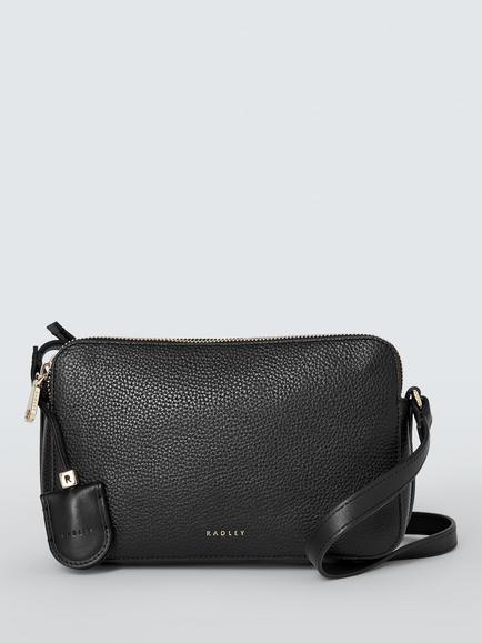 Radley Mercier Avenue Zip-Around Crossbody Bag, Black, Black