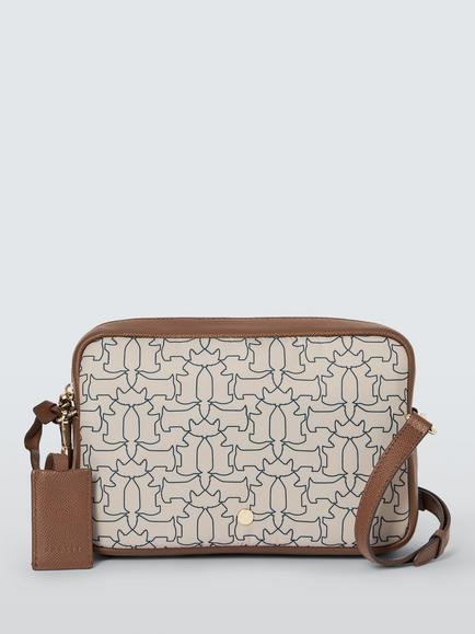 Radley Small Monogram Crossbody Bag, Porcini, Porcini