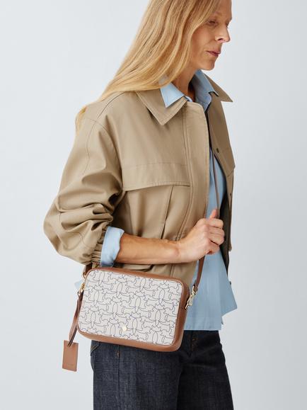 Radley Small Monogram Crossbody Bag, Porcini - view 2, Porcini