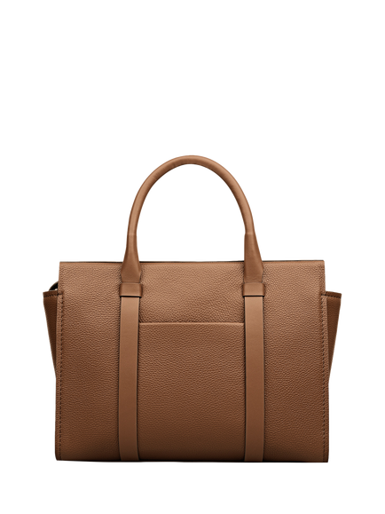 Radley Westover Lane Leather Medium Grab Bag - view 2, Cognac