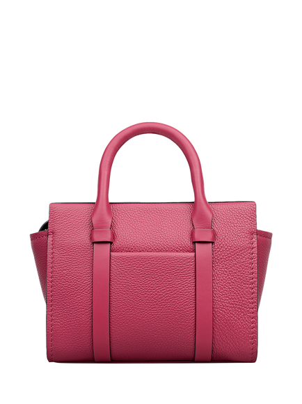 Radley Westover Lane Leather Mini Grab Bag, Camellia - view 2, Camellia