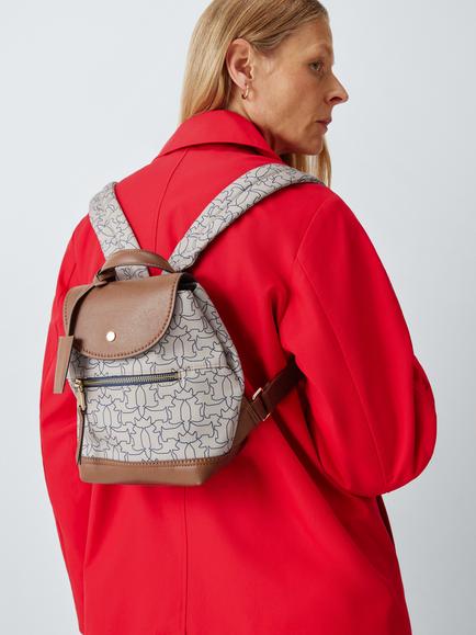 Radley Monogram Mini Backpack, Porcini - view 2, Porcini