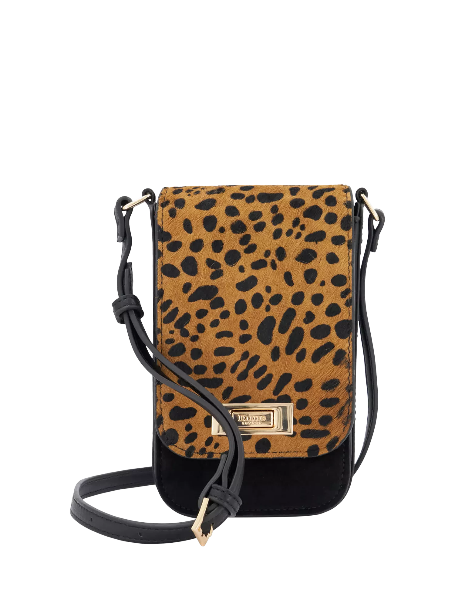 Dune London Dinkydiscreet Leather Blend Crossbody Phone Bag