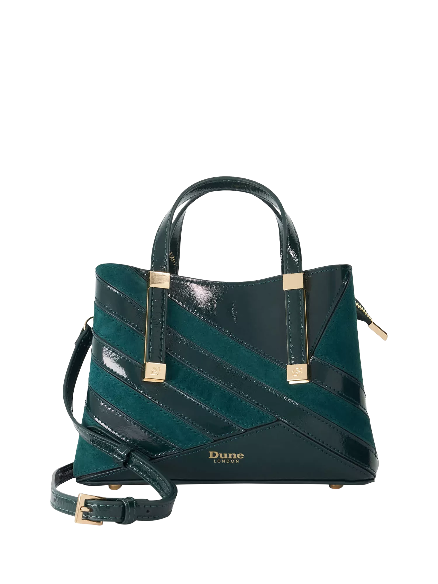 Dune London Dinkydorry Synthetic Handbag, Teal
